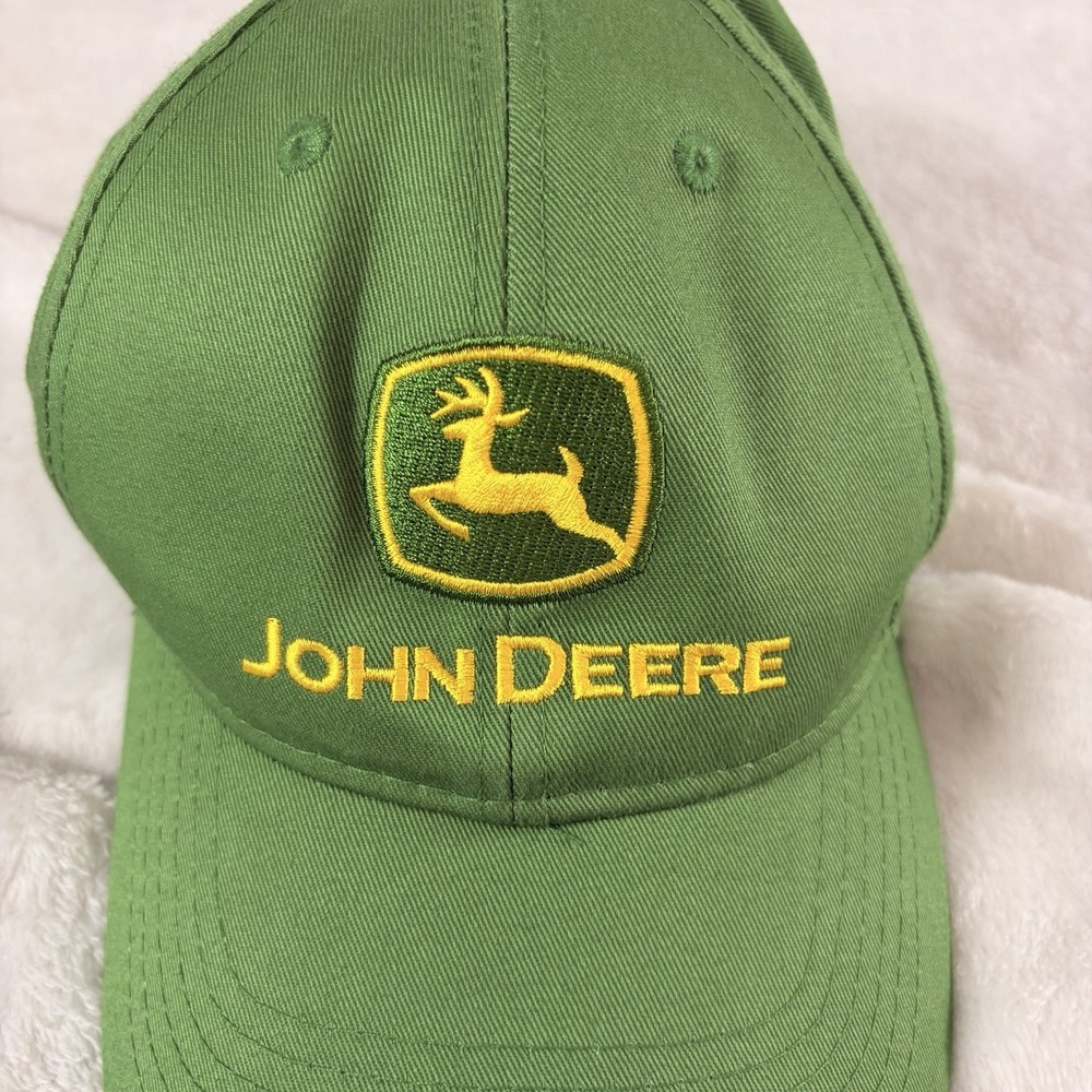 Classic John Deere Farmers Hat Men Baseball Cap One Size Country Western Tractor